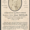 Louis Thivillié décédé le 27 novembre 1916