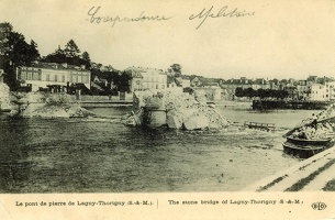 Lagny Thorigny  Le pont