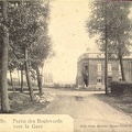 Philippeville - Partie des boulevards vers la gare