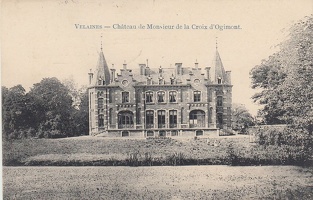 384 001 28020g-chateau-de-monsieur-de-la-croix-dogimont-kasteel-velaines-1910
