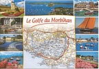 56 - Carte du Département de Morbihan