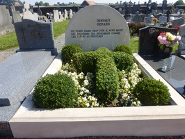 DERVAUX Gérard Inhumation