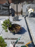 DESCHAUMES Charles Inhumation