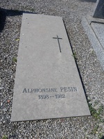 PESIN Alphonsine Inhumation