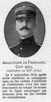Abaquesne de parfouru, Guy-1871-1914