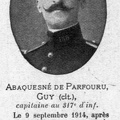 Abaquesne de parfouru, Guy-1871-1914