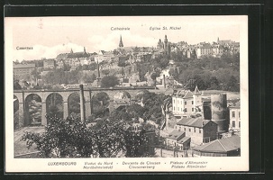 AK-Luxembourg-Casernes-Cathedrale-Eglise-St-Michel