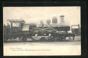 AK-Lokomotive-der-belgischen-Eisenbahn-Belgian-State-Rlys