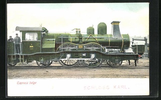 AK-Express-belge-belgische-Eisenbahn-Lokomotive