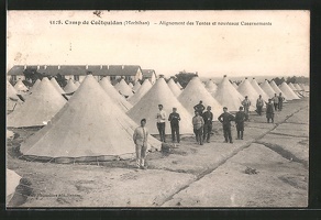 AK-Coetquidan-camp-de-Coetquidan-alignement-des-tentes-et-nouveaux-casernements