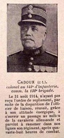 cadoux colonel