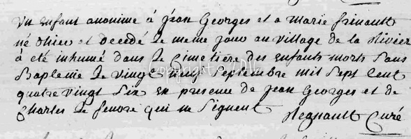 Georges Anonyme 1786 09 29 I