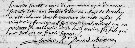 Senant Françoise 1781 02 25 I