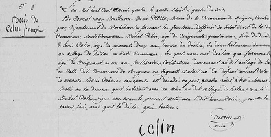 Colin François 1834 08 04 D