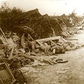 a2 attaque a Courcelles Oise en 1918 - apres les combats