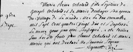 Echelard Marie Reine 1790 11 10 B
