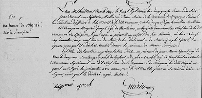 Bigaré Marie Françoise 1832 12 26 N