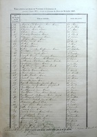 Z - Table des Naissances 1875