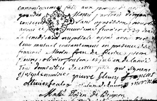 Corvoisier Joseph - Morin Perinne 1739 02 09 M2