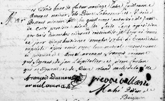 Avenant Guillaume - Berthault Marie 1744 11 28 M