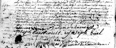 Becel Joseph - Berthault Mathurine 1753 11 27 M