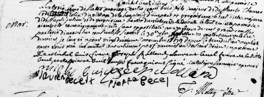 Buis Jean - Becel Grégoirine 1759 11 22 M