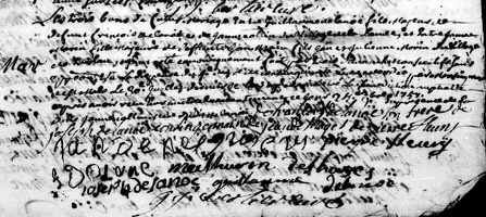 Delanoë Guillaume - Morin Jeanne 1757 11 24 M