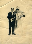 Mariage Paul Bertin et Raymonde Degouy